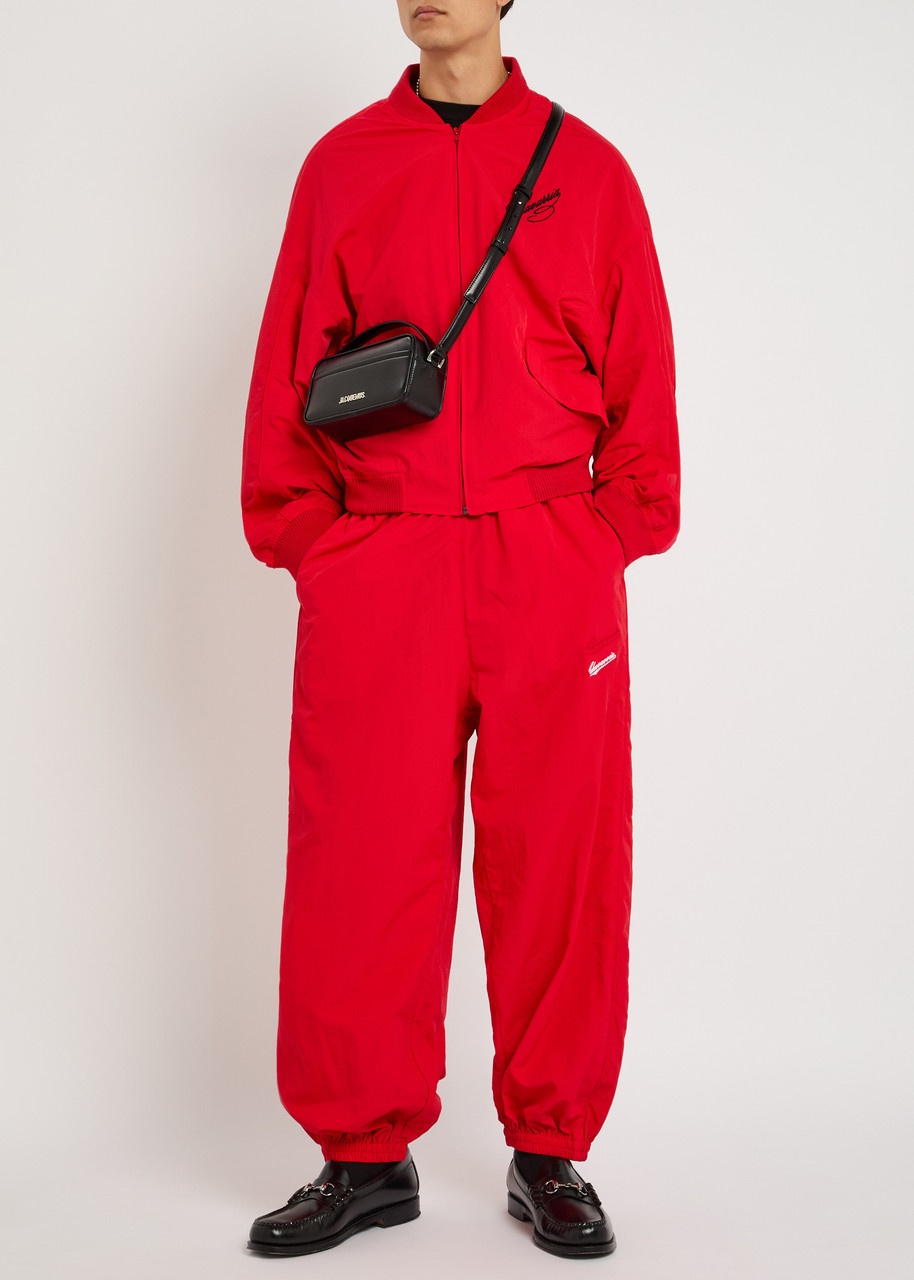 Willy Chavarria Logo-embroidered Shell Bomber Jacket - 4