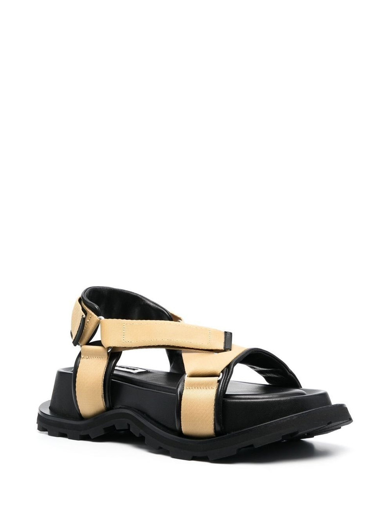 Jil Sander chunky hiking 65mm sandals outlook