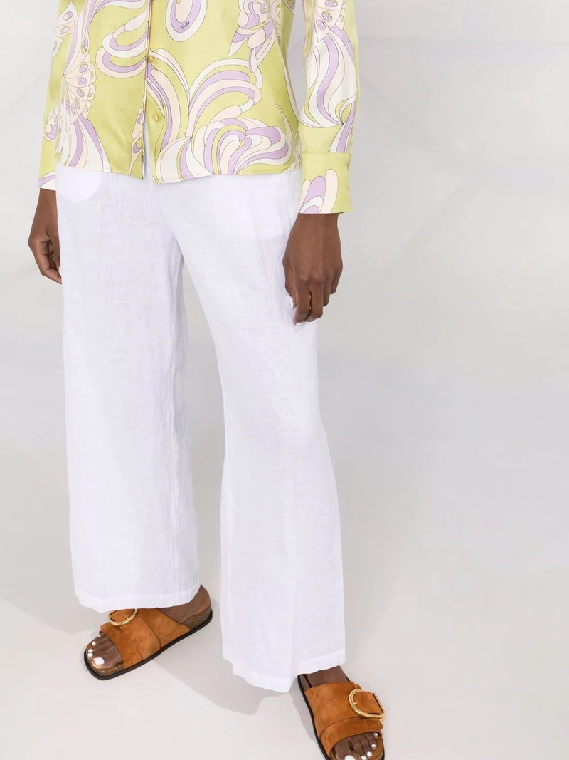 elasticated straight-leg trousers 3