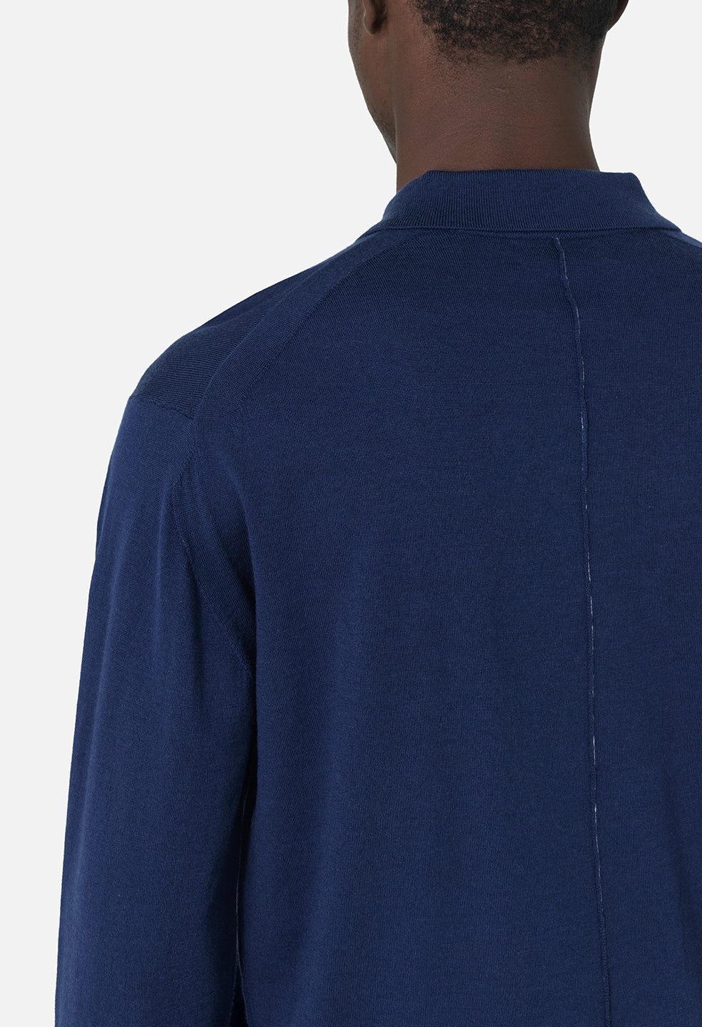 CASHMERE WOOL BLEND POLO - 7