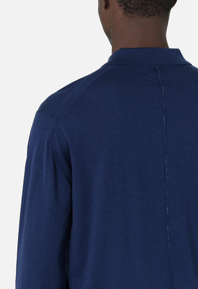 CASHMERE WOOL BLEND POLO 7