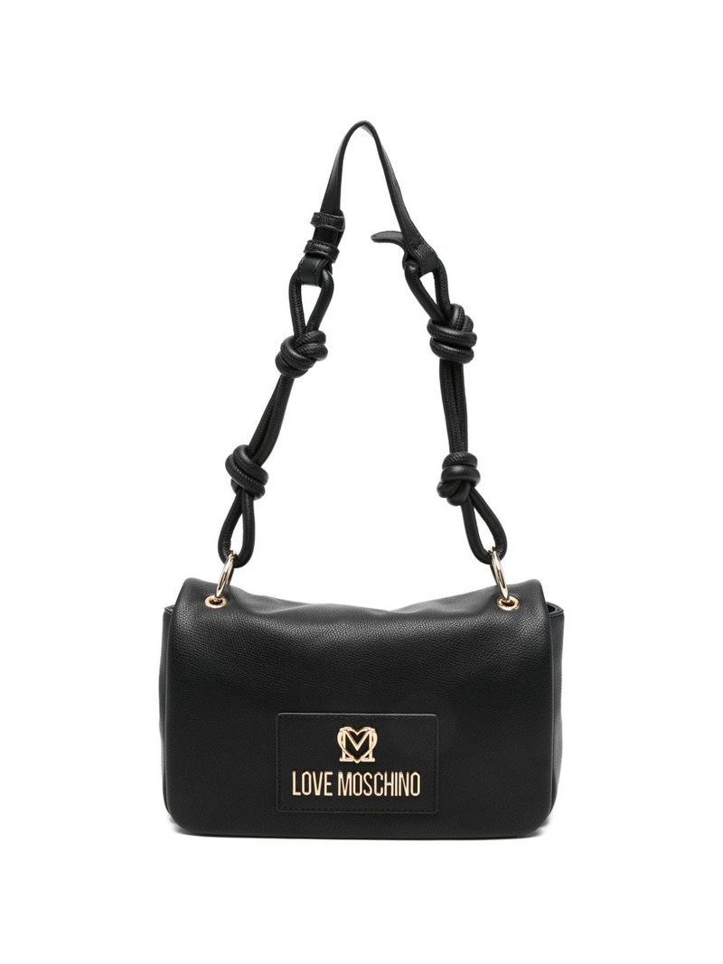 logo-plaque shoulder bag 1