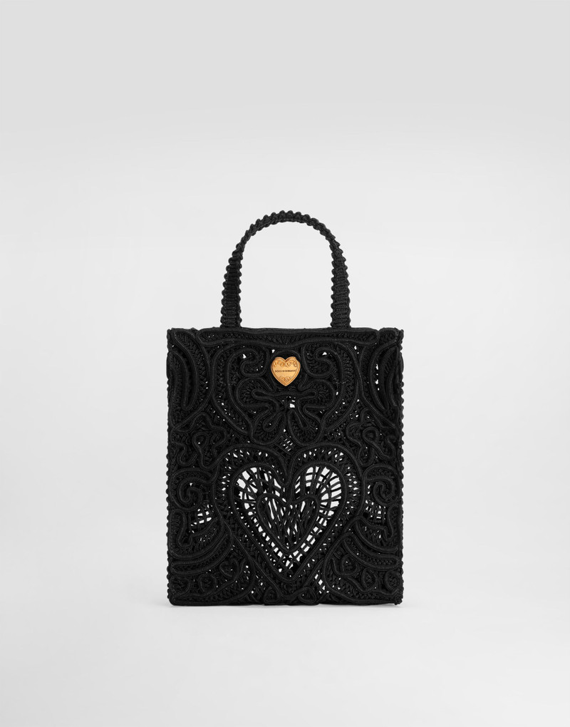 Small cordonetto lace Beatrice bag 1