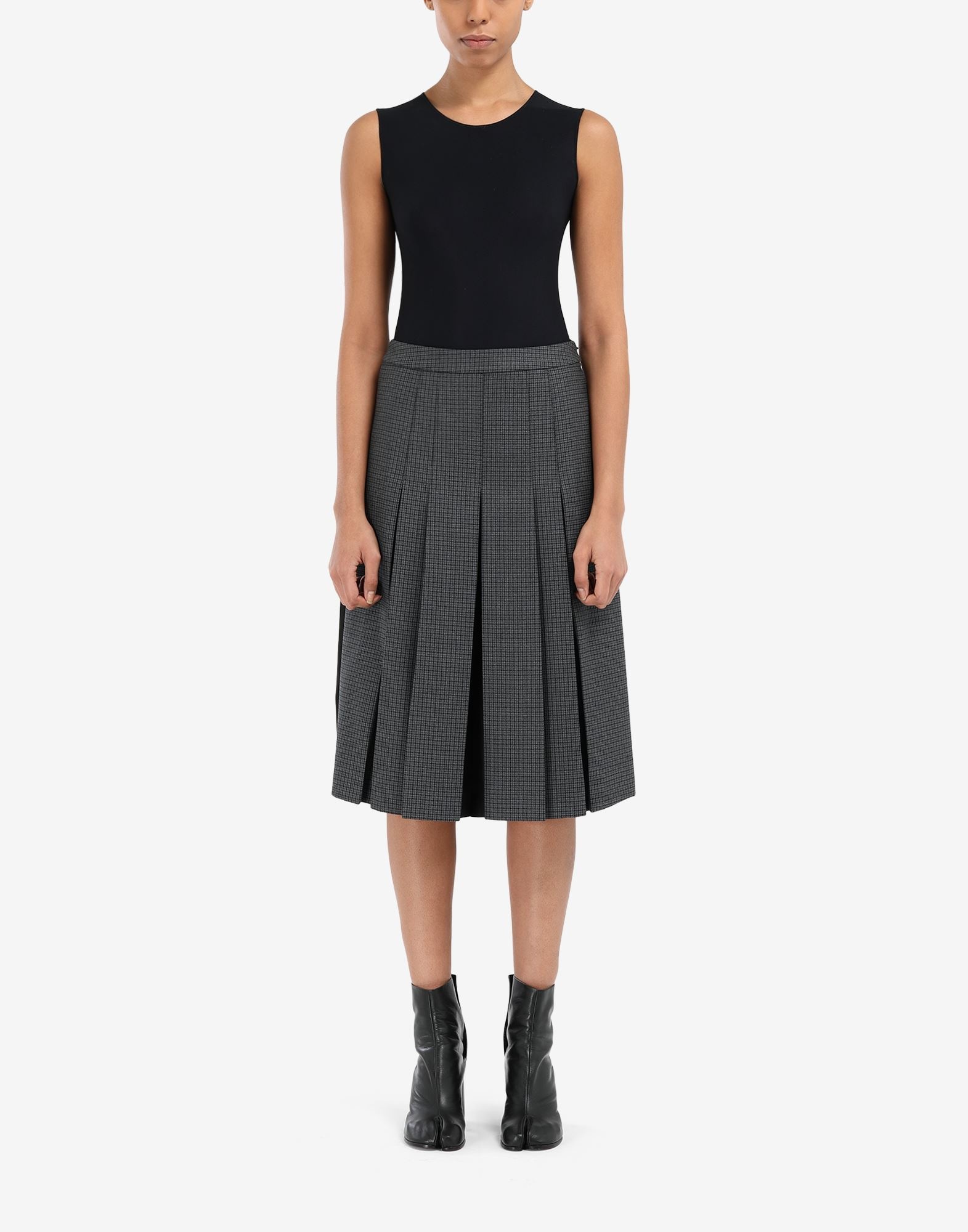 Spliced culottes skirt - 2