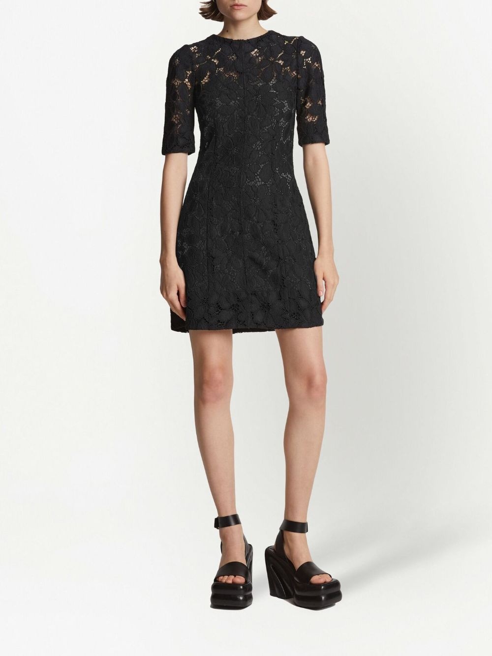 floral lace dress - 2