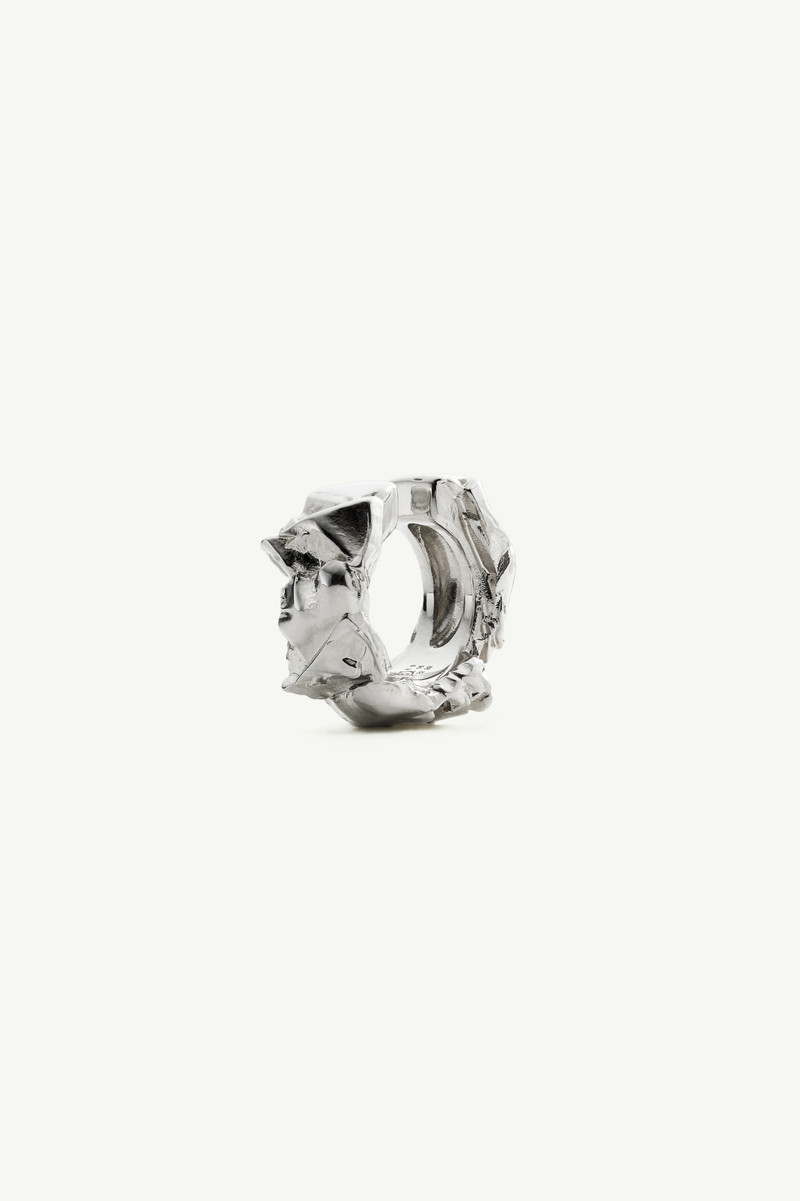 MM6 Maison Margiela Rock stud earrings outlook