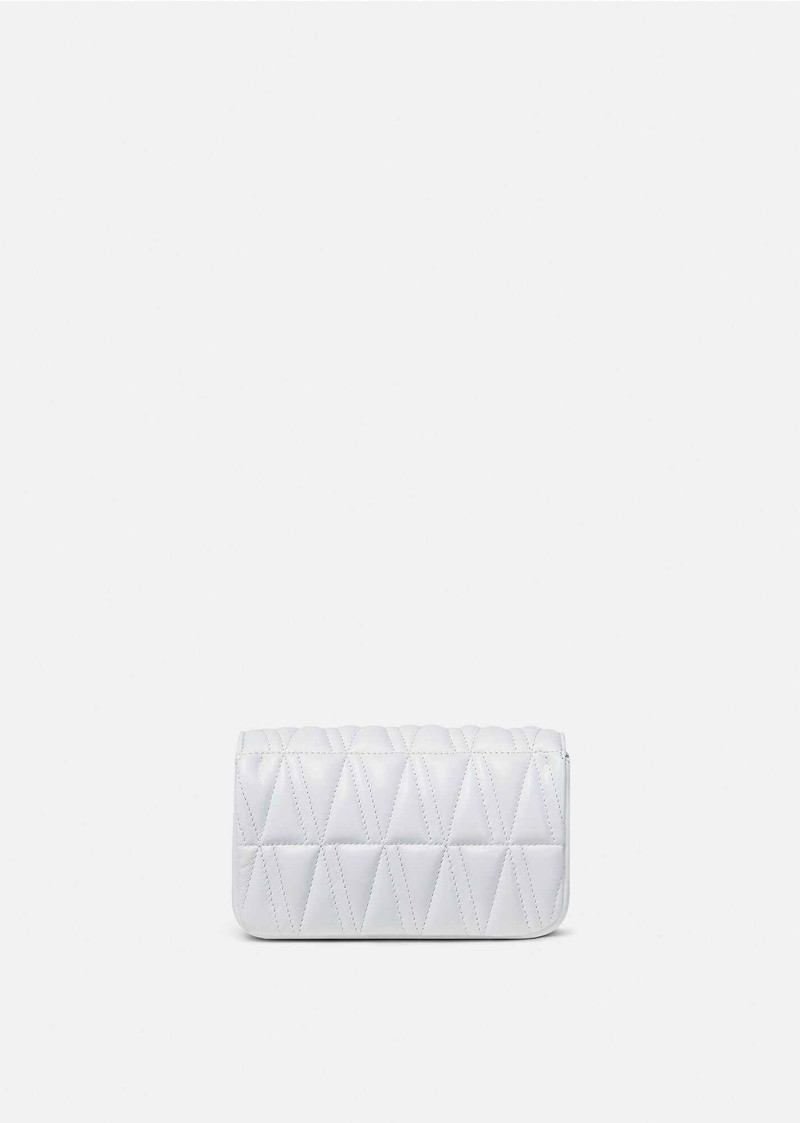 Virtus Quilted Nappa Leather Evening Bag 3