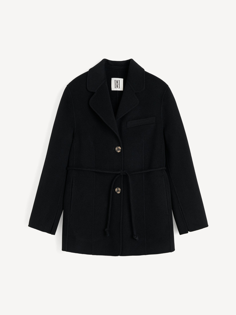 BY MALENE BIRGER Hellen single-breasted wool blazer outlook