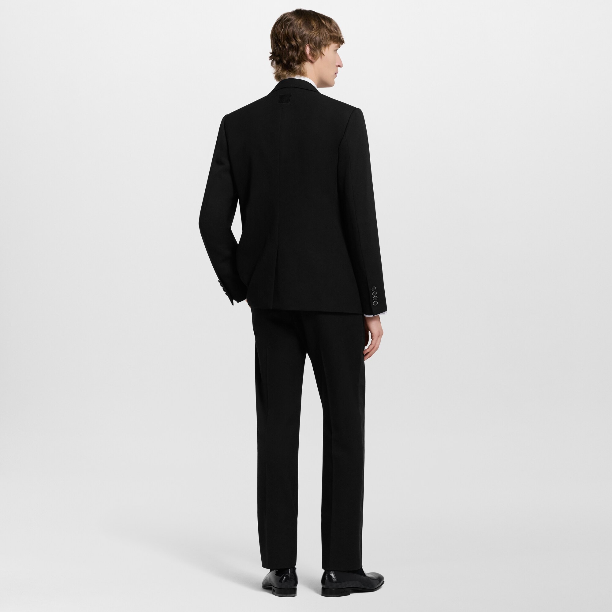 Single-Breasted Tuxedo Jacket - 3