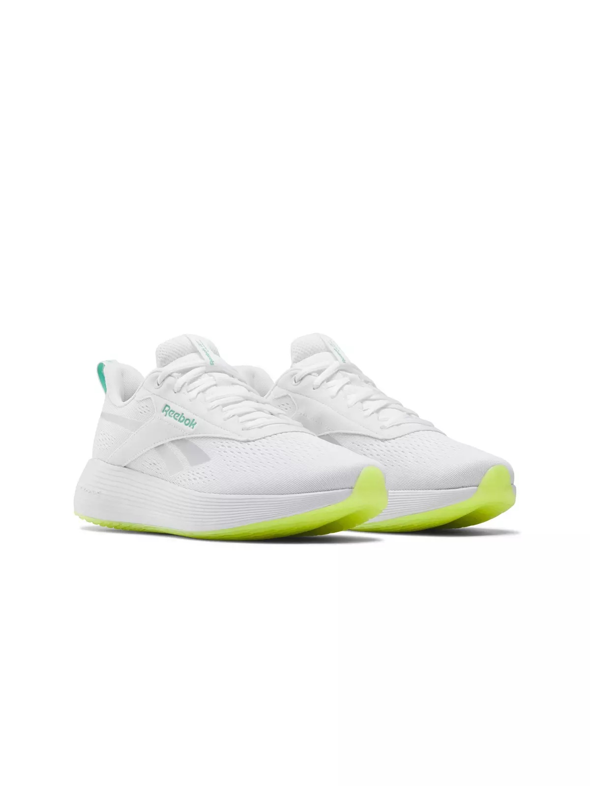 DMX Comfort+ "White/Grey 1/Digital Lime" Unisex Walking Shoe - 2