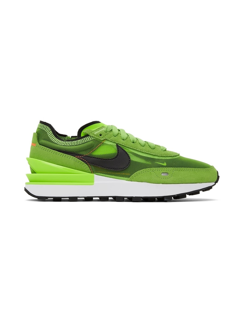 Green Waffle One Sneakers - 1
