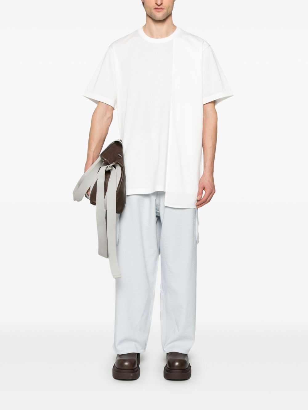 wide-leg cargo pants - 2