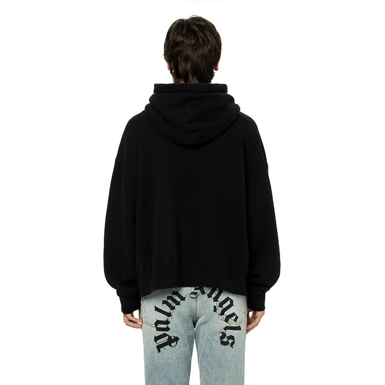 Palm Angels Kill The Bear Popover Hoodie 'Black' PMBB058F21FLE0071060 - 4