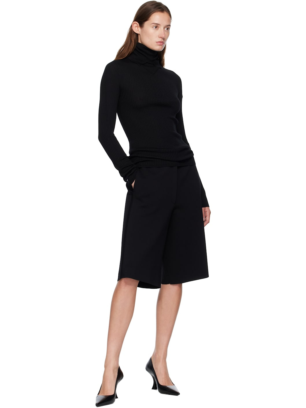 Moncler x EE72 Black Wool Turtleneck - 5