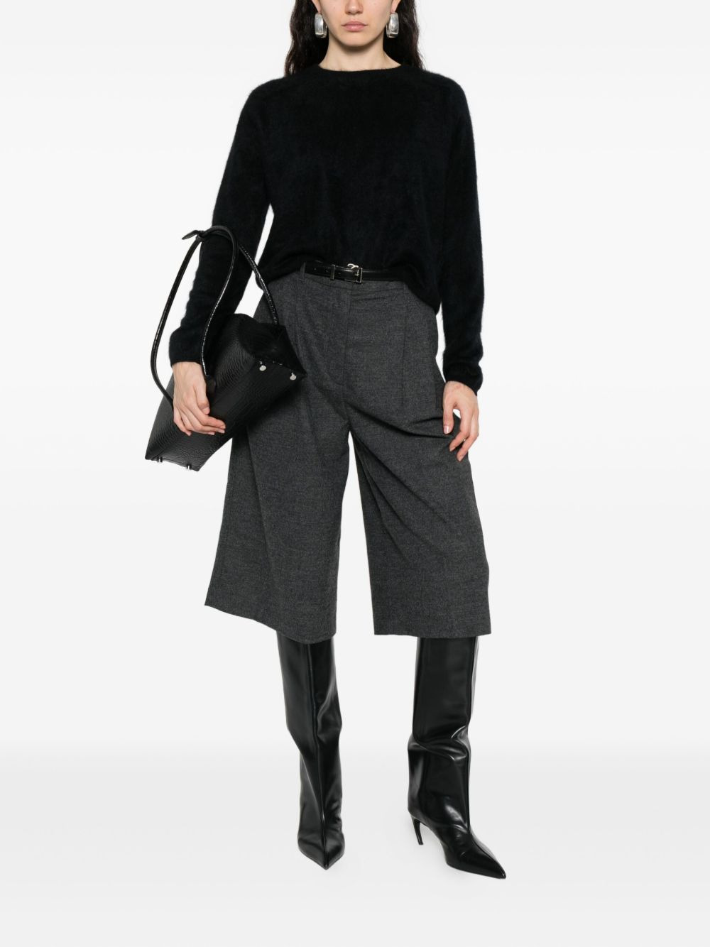 brushed cashmere sweater - 2