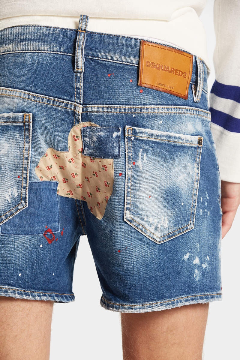 MEDIUM WORN OUT BOOTY WASH SEXY 70'S SHORTS - 7