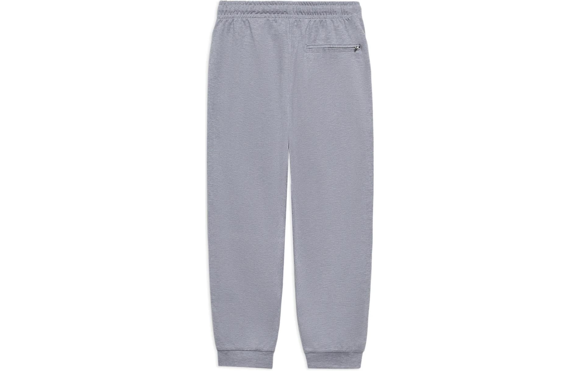 Li-Ning Way Of Wade Label Logo Joggers Sweatpants 'Grey' AKLS373-2 - 2