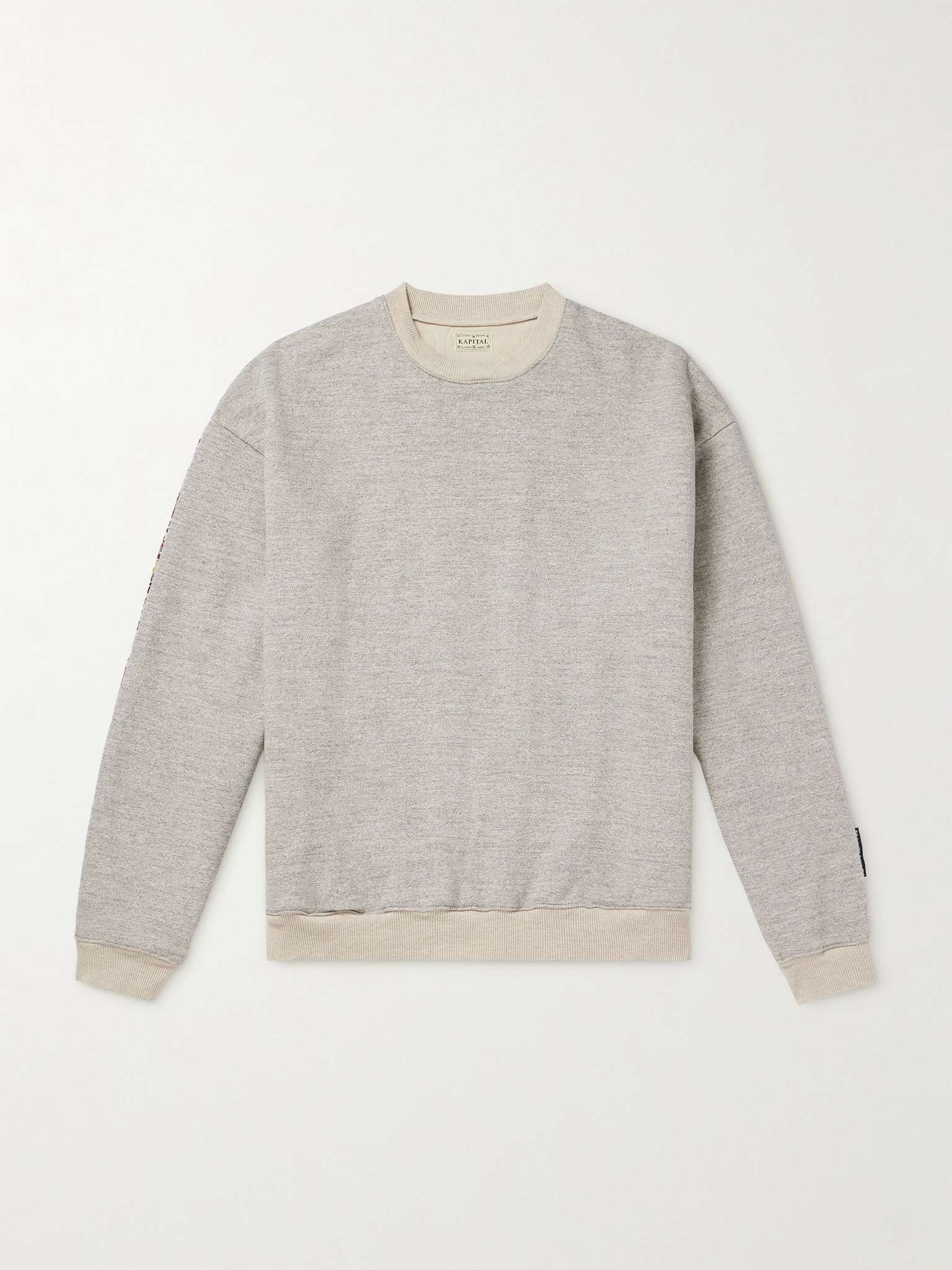Peckish Maria Cotton-Jersey and Quilted Shell Sweatshirt - 1