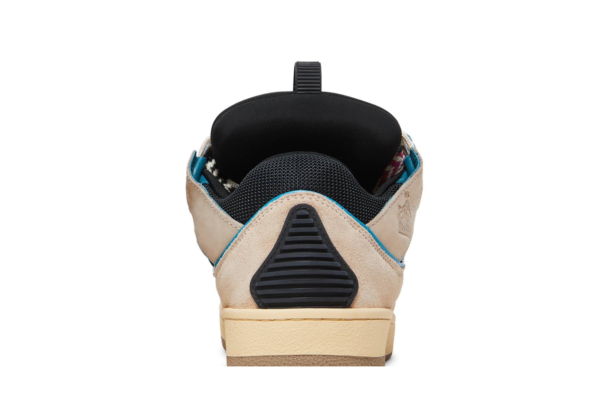 Lanvin Curb Sneaker 'Ecru Black' - 7