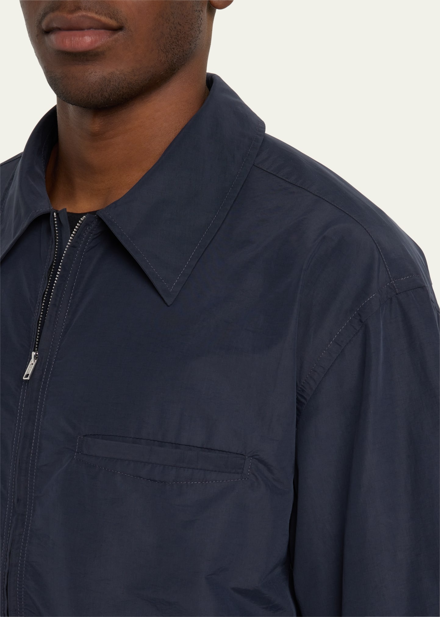 Men's Half-Zip Popover Shirt - 5