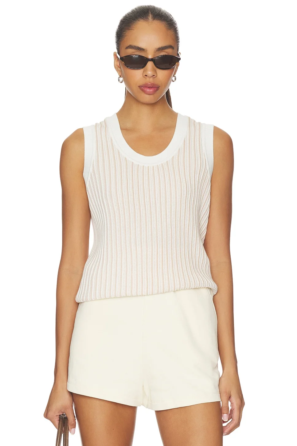 Aldcroft Stitch Knit Tank Top - 1