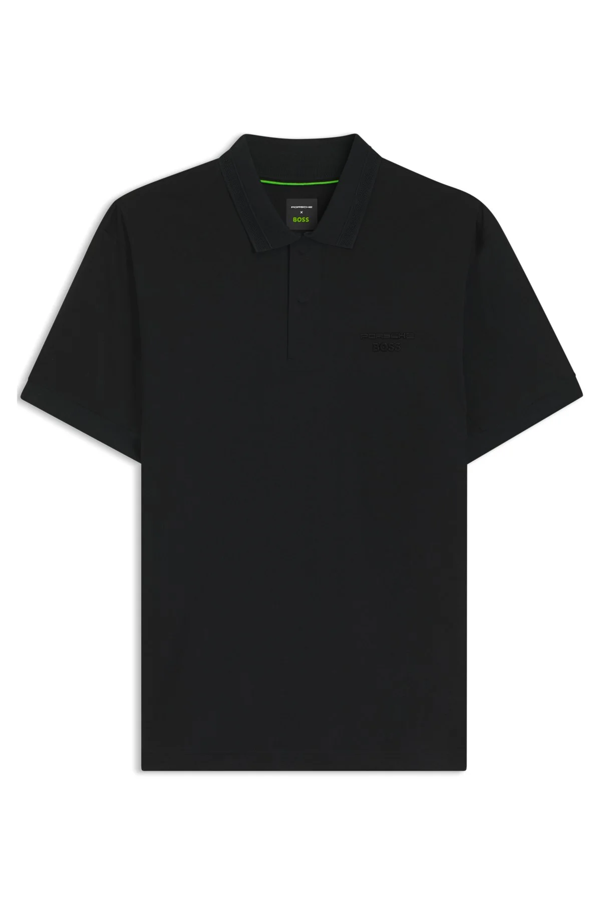 PORSCHE X BOSS POLO SHIRT IN MERCERIZED COTTON - 1