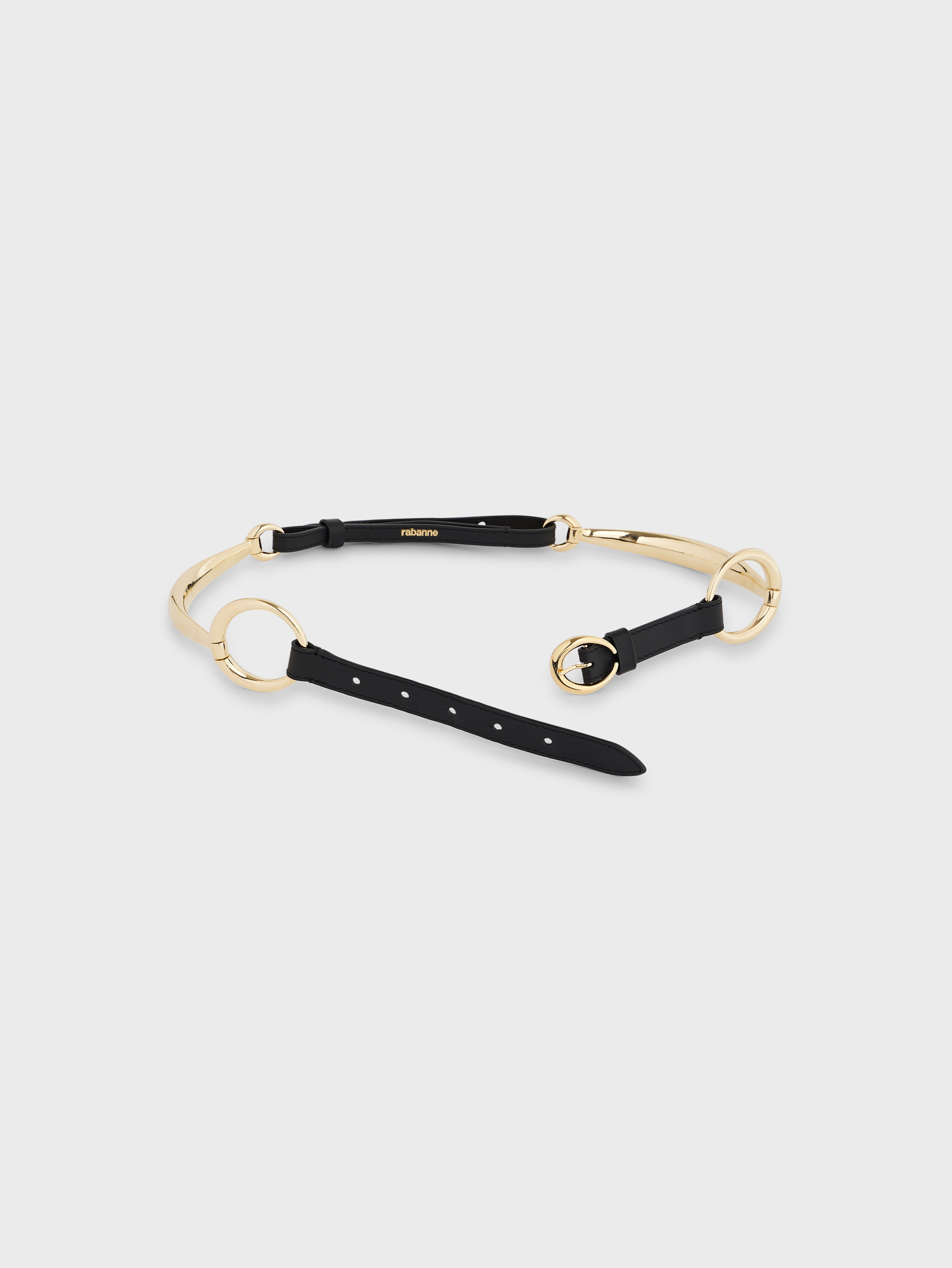 RING LEATHER BELT - 3