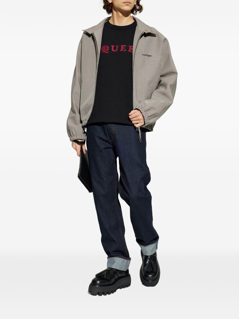 Alexander McQueen embroidered long-sleeves sweater outlook