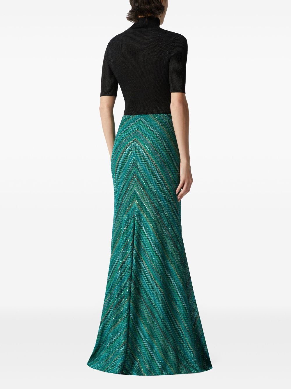 Zigzag maxi skirt - 3