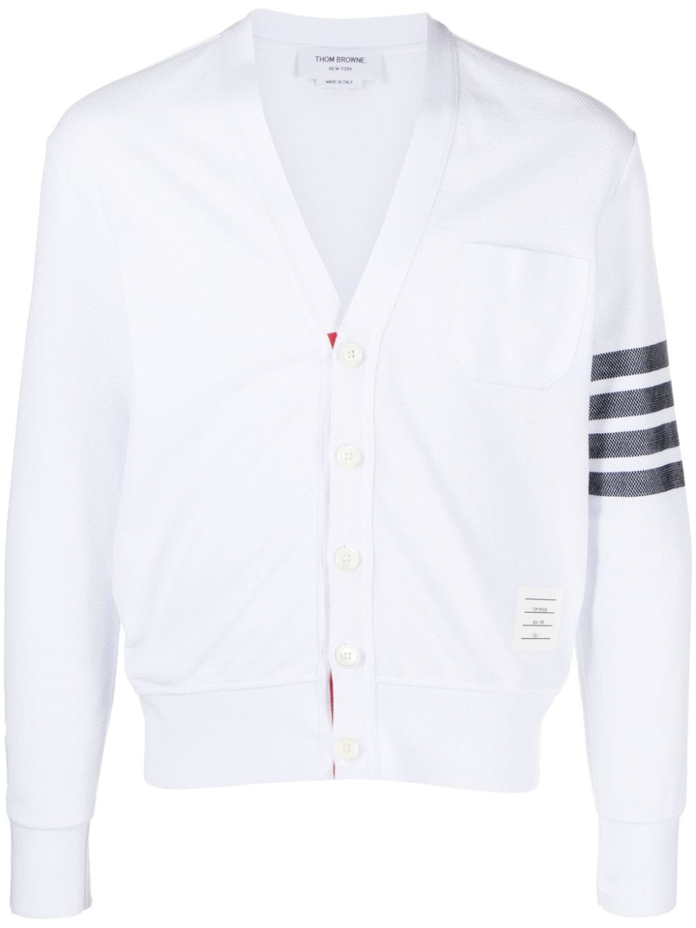 4-Bar cotton cardigan - 1