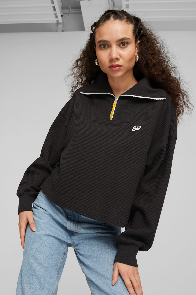 PUMA DOWNTOWN Women's Half-Zip Sweatshirt outlook