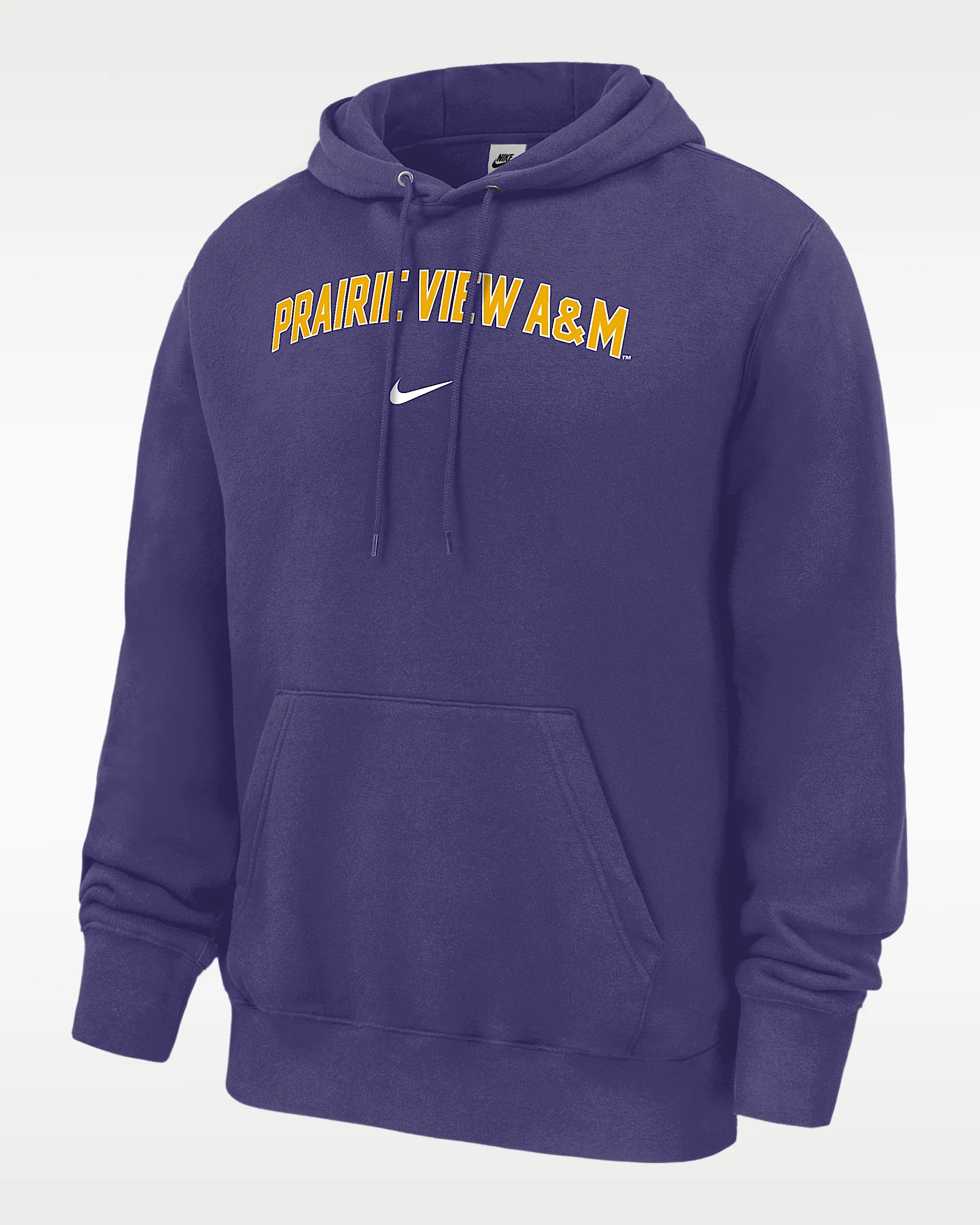 Nike College (Prairie View A&M University) Men's Club Fleece Pullover Hoodie - 1