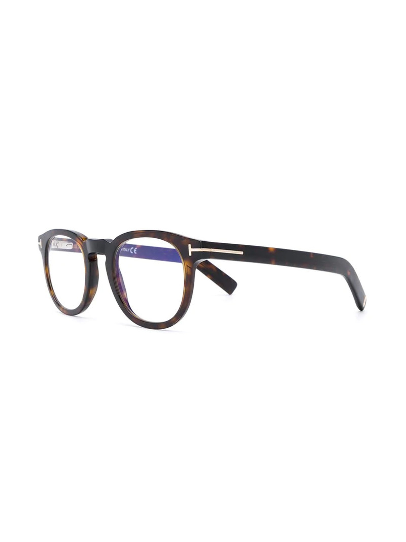 TOM FORD round frame glasses outlook