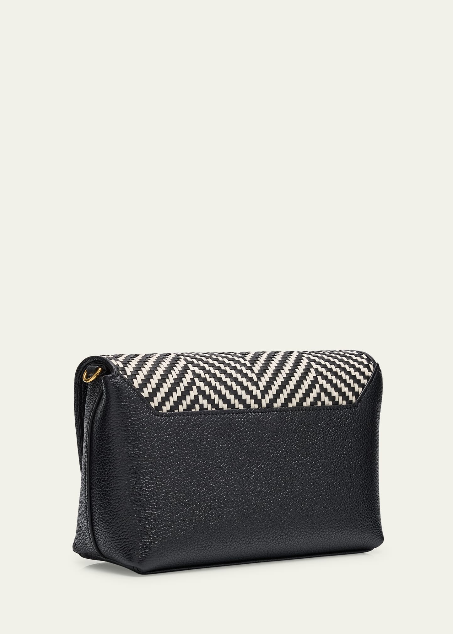 Anouk Small Braided Leather Crossbody Bag - 2