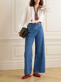 デニム・ジーパン Etro High-Waisted Skinny Fit Jeans Etro Jeans for Women | NET-A-PORTER