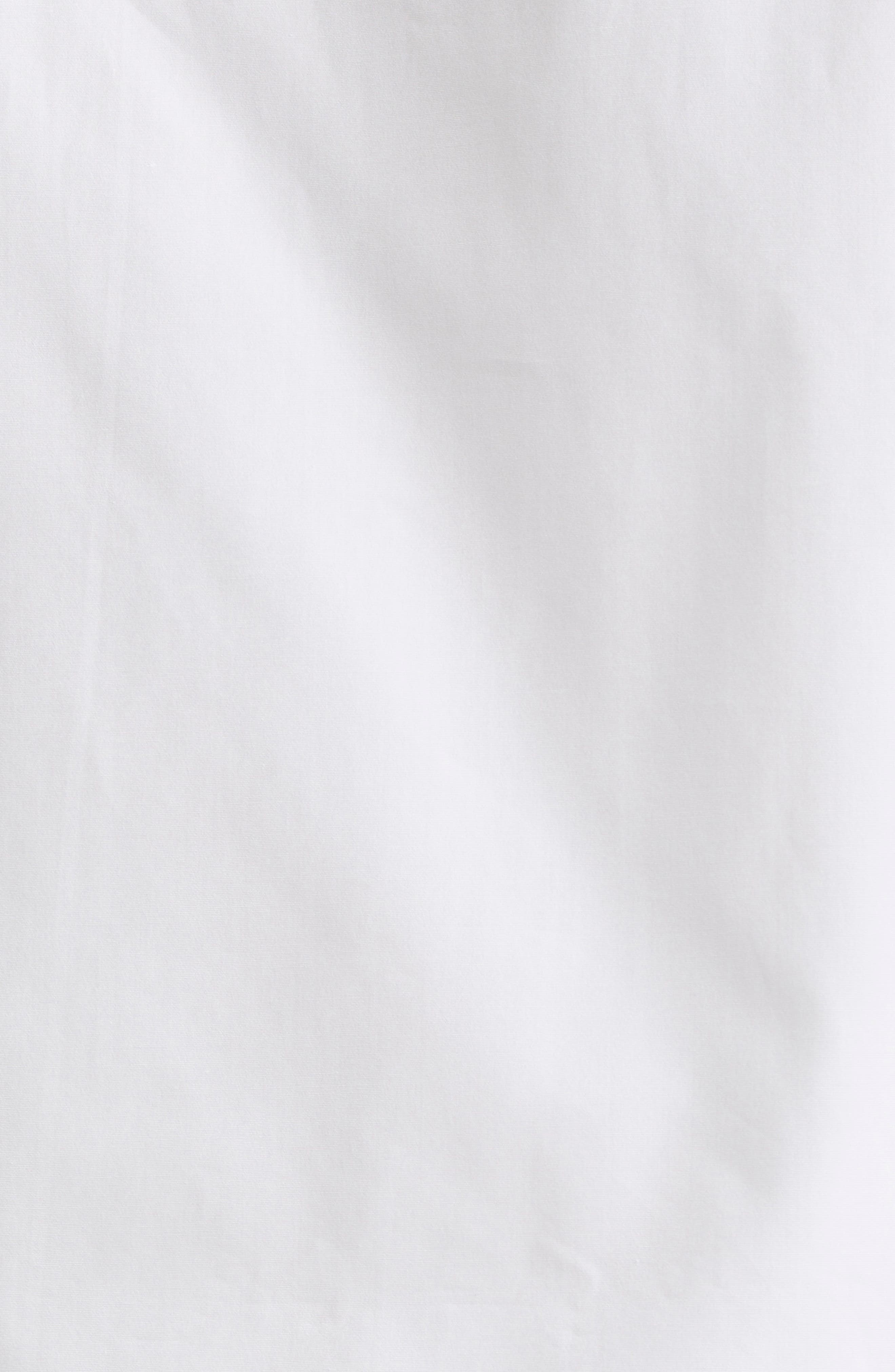 Thom Browne Classic Crop Cotton Poplin Button-Down Shirt in White at Nordstrom - 7