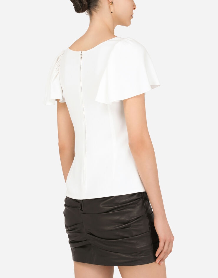 Short-sleeved cady top - 5