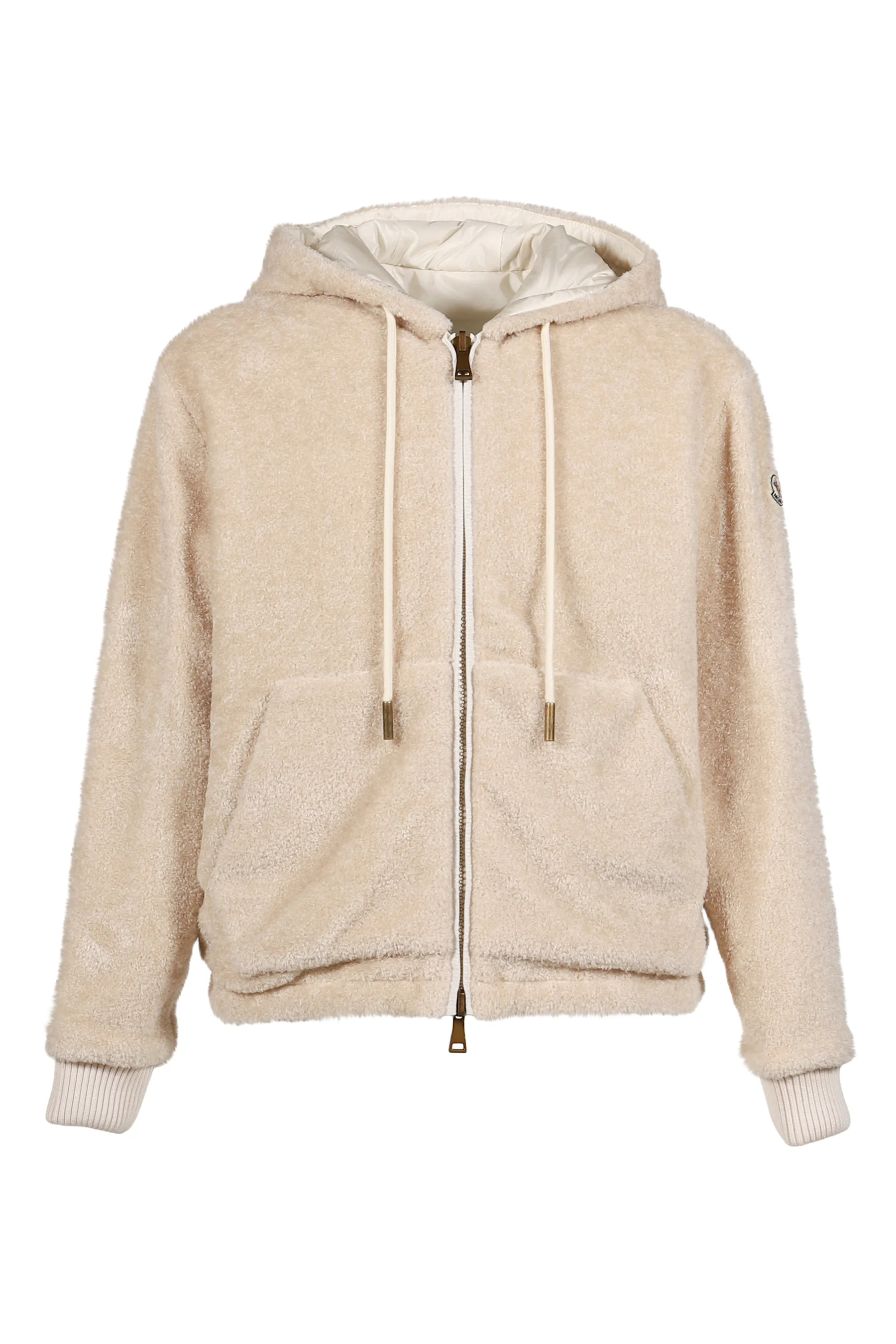 ZIP UP CARDIGAN / WHT - 1