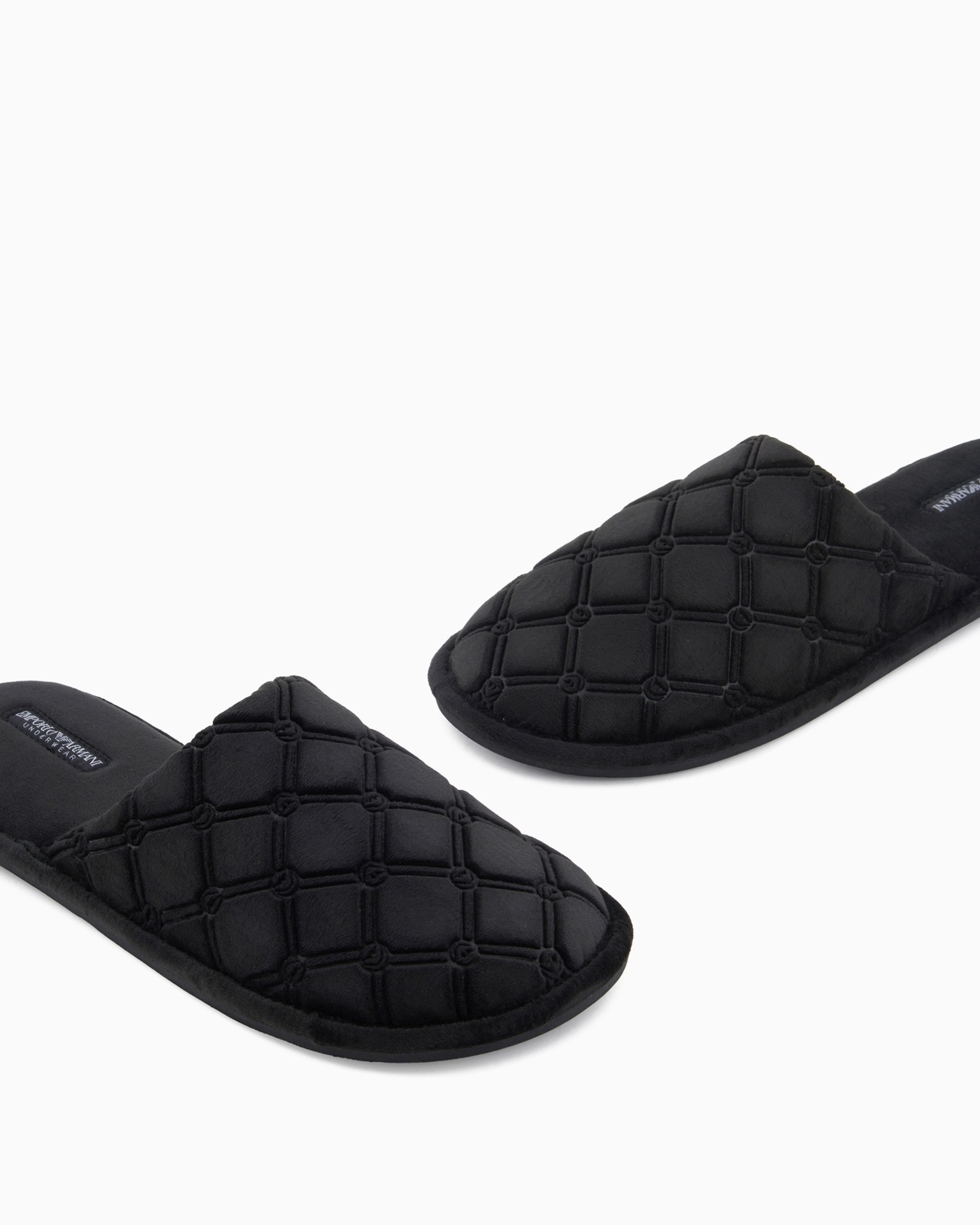 CHENILLE SLIPPERS WITH MONOGRAM LOGO - 5