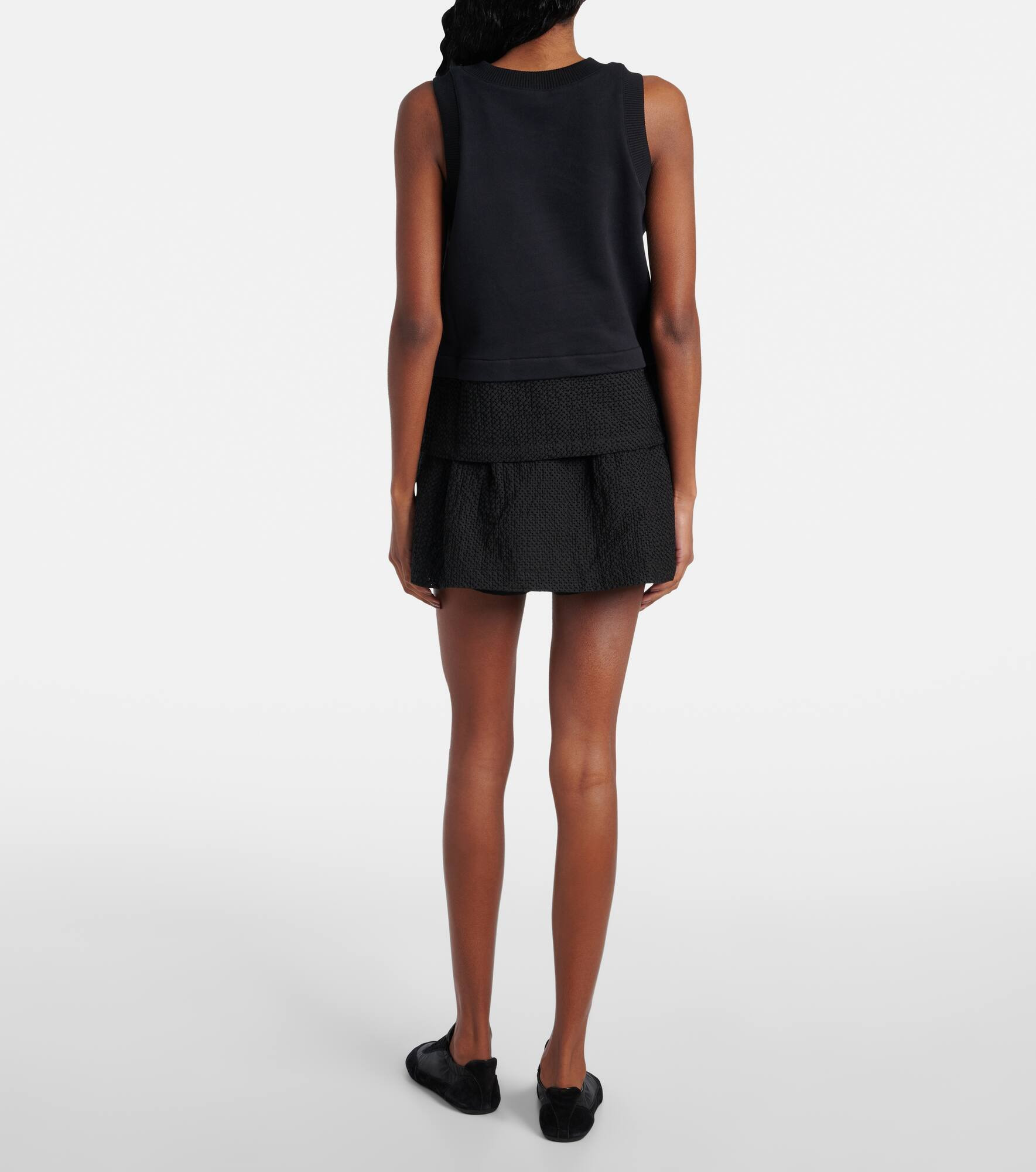 Layered cotton tank top - 3