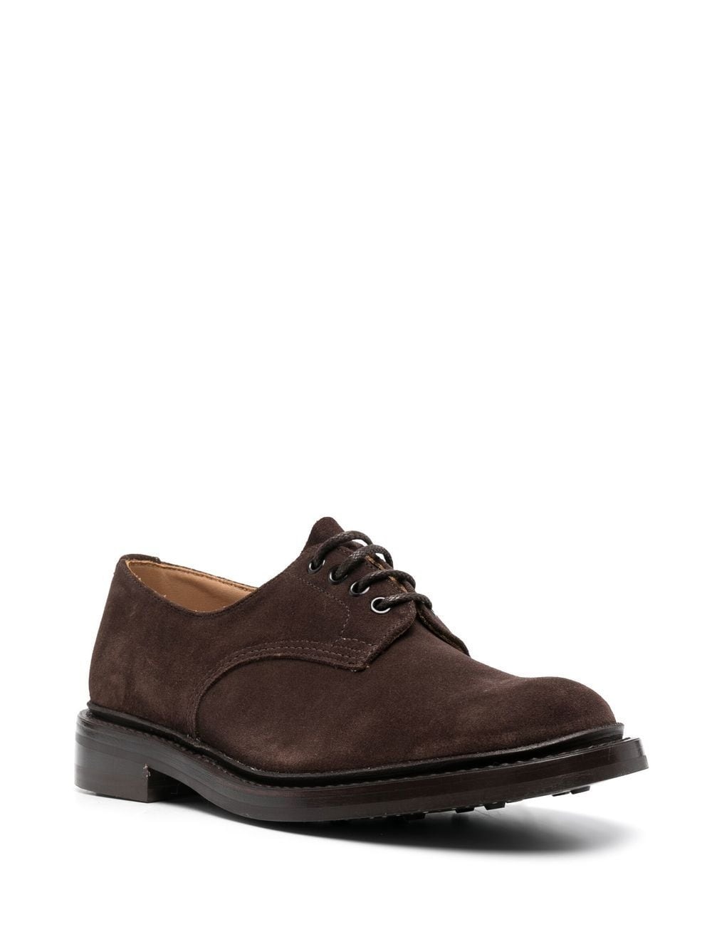low-top lace-up derby shoes - 2
