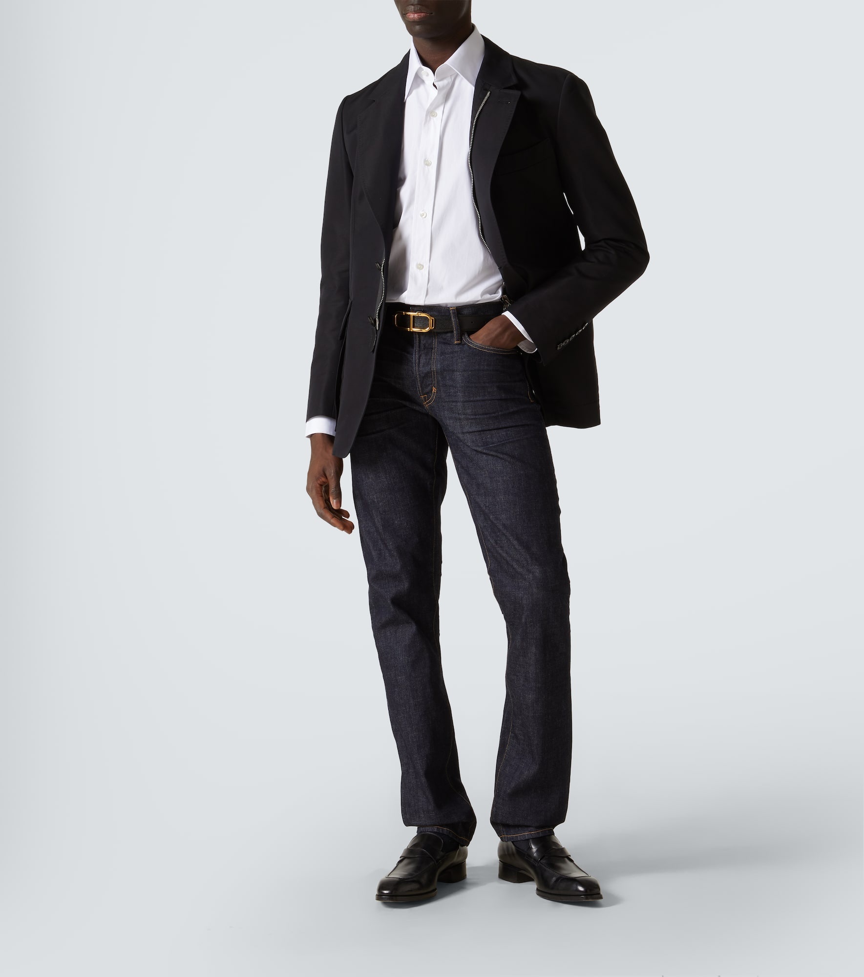 Mid-rise slim jeans - 2