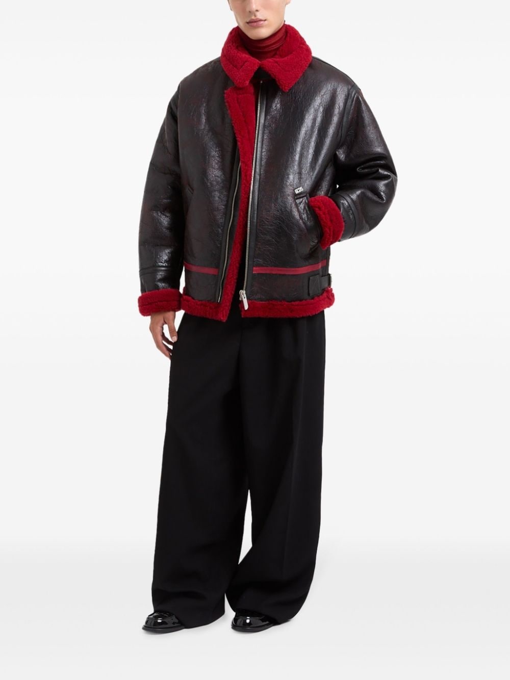 shearling jacket - 2