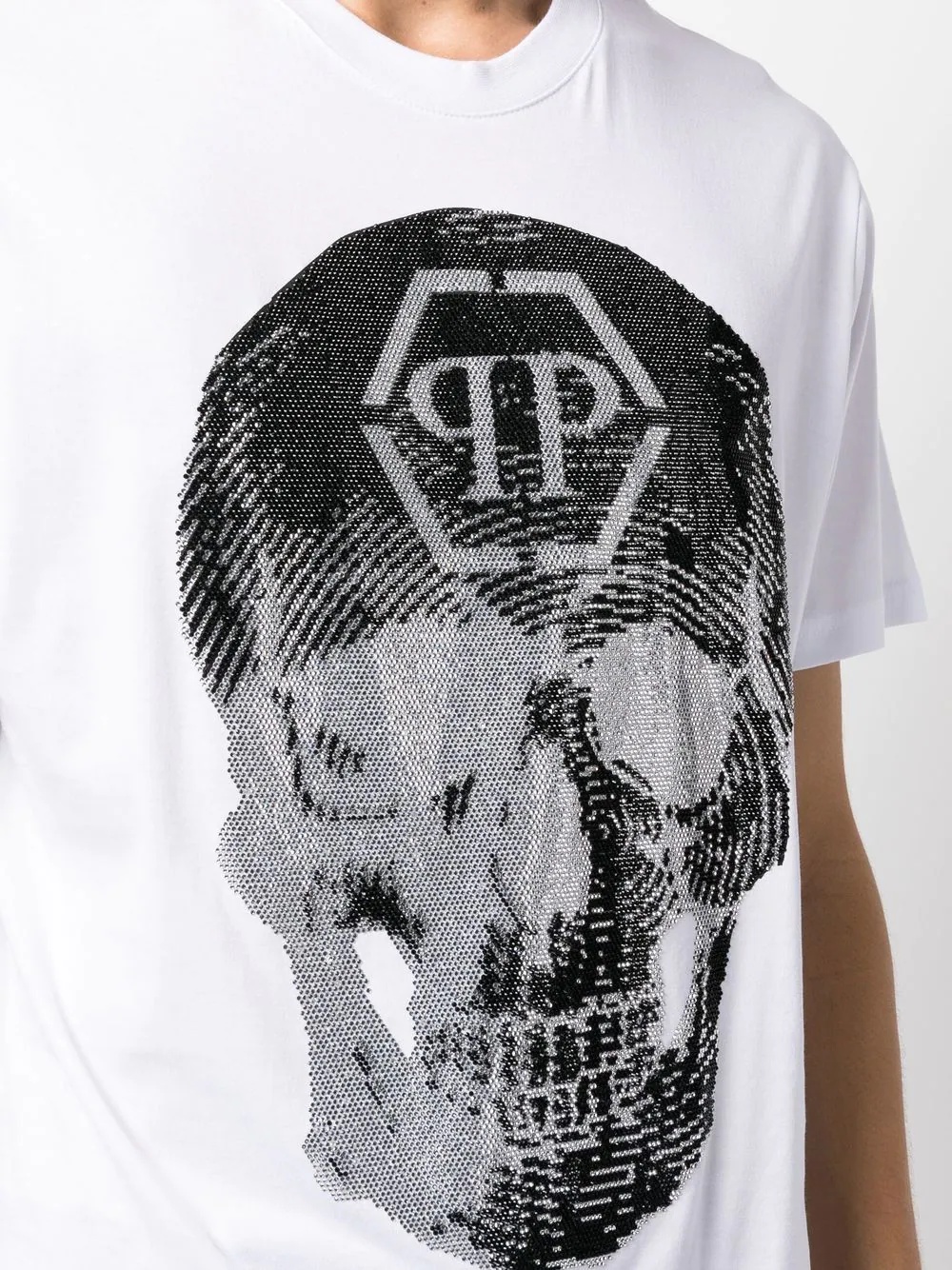 SS skull print T-shirt - 5