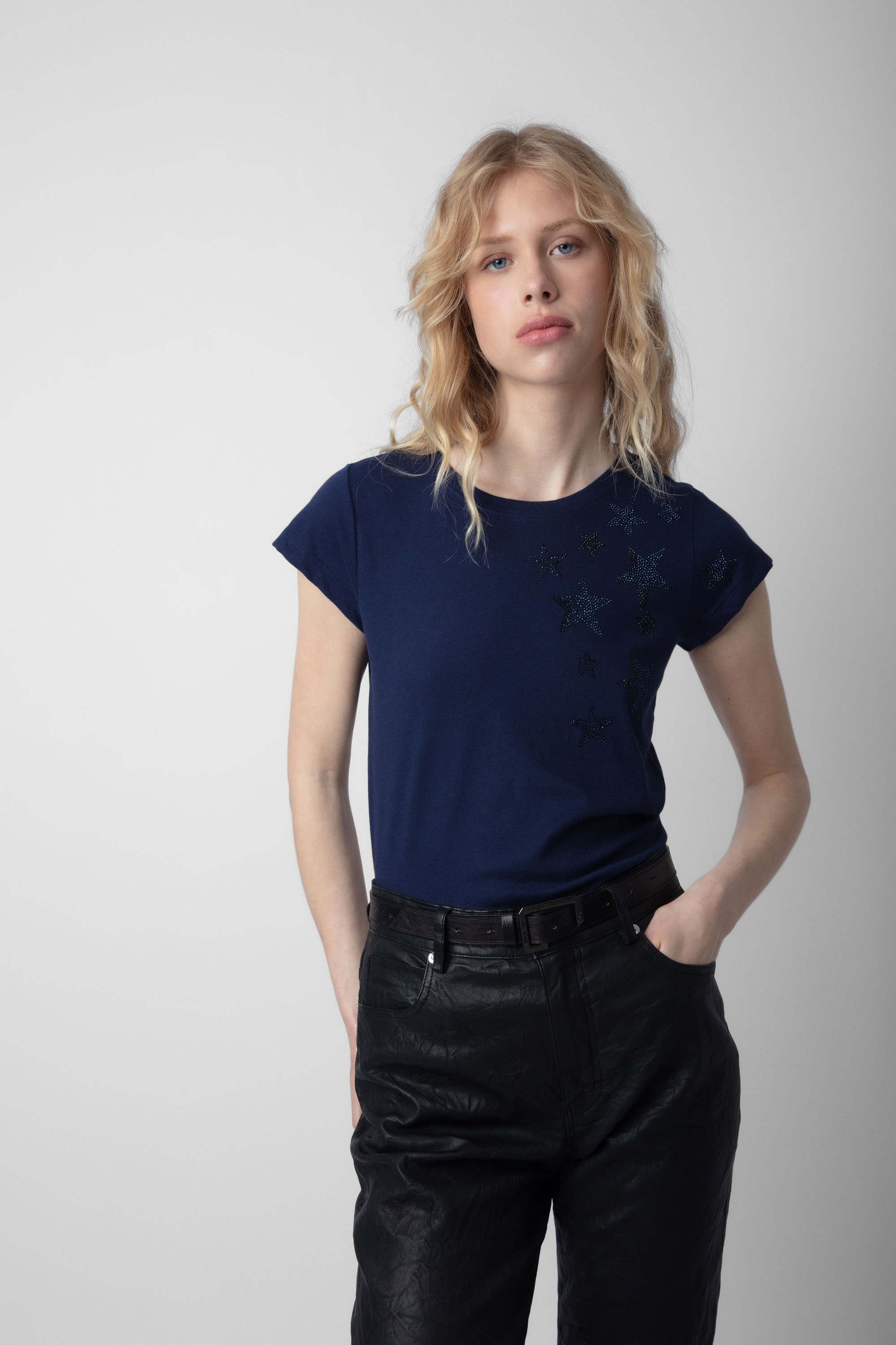 Skinny Stars Diamanté T-Shirt - 3