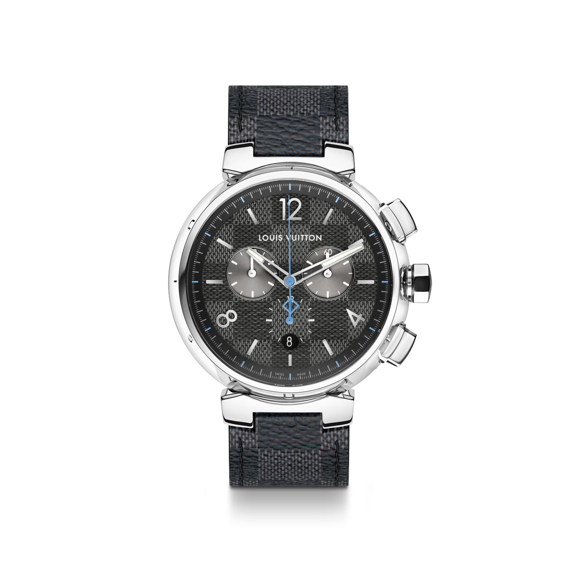 Tambour Damier Graphite Chronograph - 1