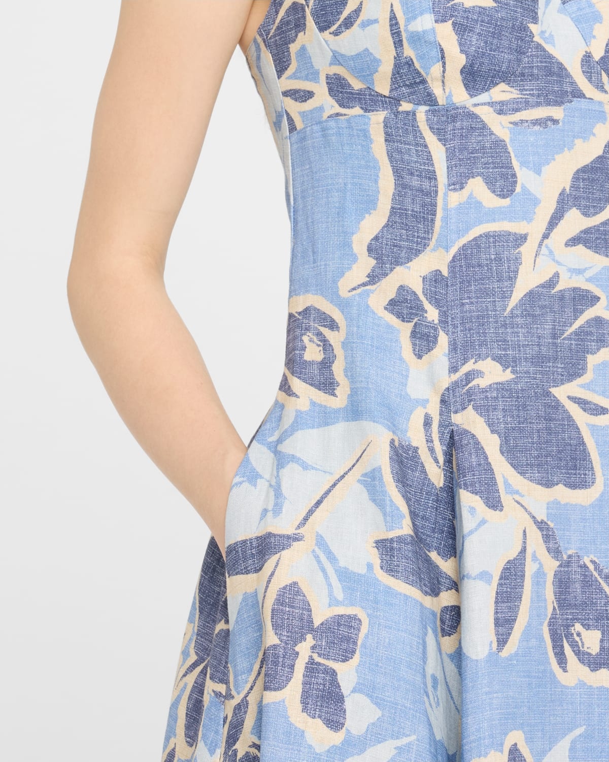 Analise Bustier Midi Dress - 5