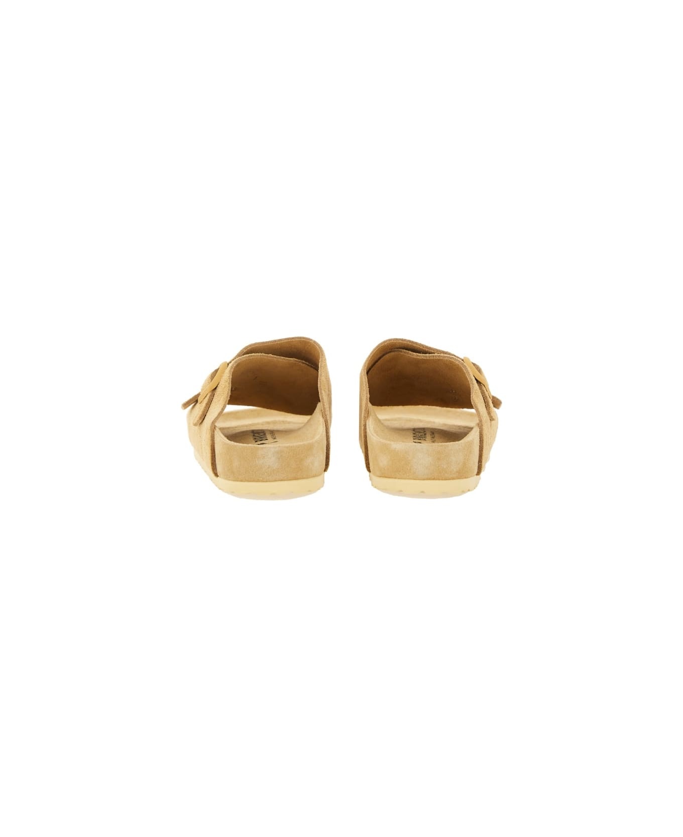 Beige Suede Zã¼rich Slippers - 4