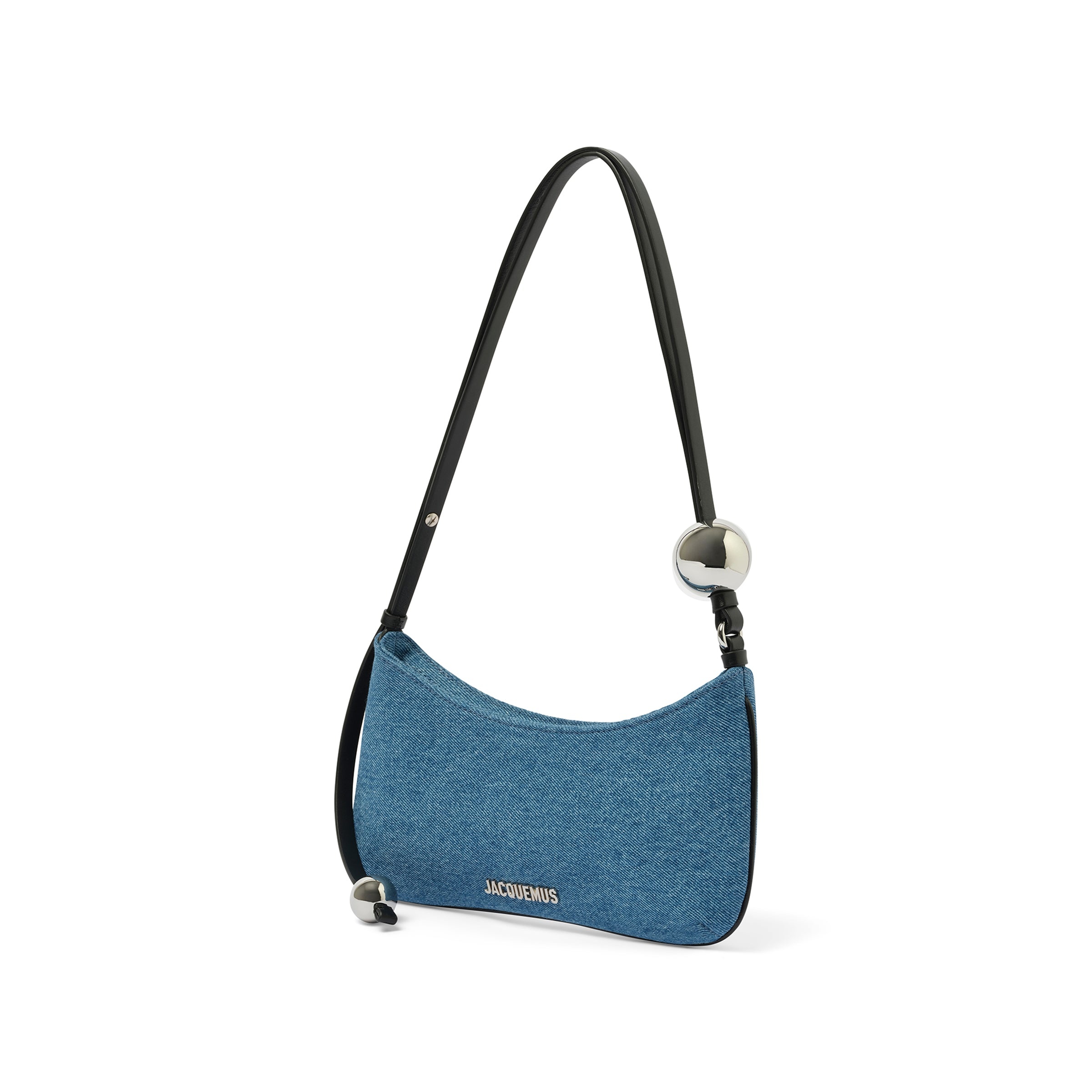 Le Bisou Perle Denim Bag in Blue - 2