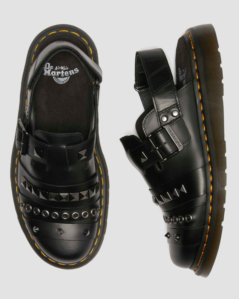 Dr. Martens Jorge II Hardware Leather Mules outlook